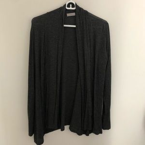 Gray cardigan